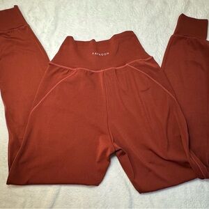 Paragon Naked High Rise Jogger in Brick